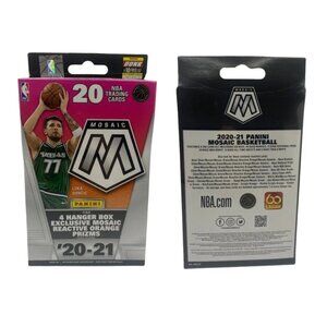 2020-2021 Panini Mosaic Basketball Cards Hanger Box